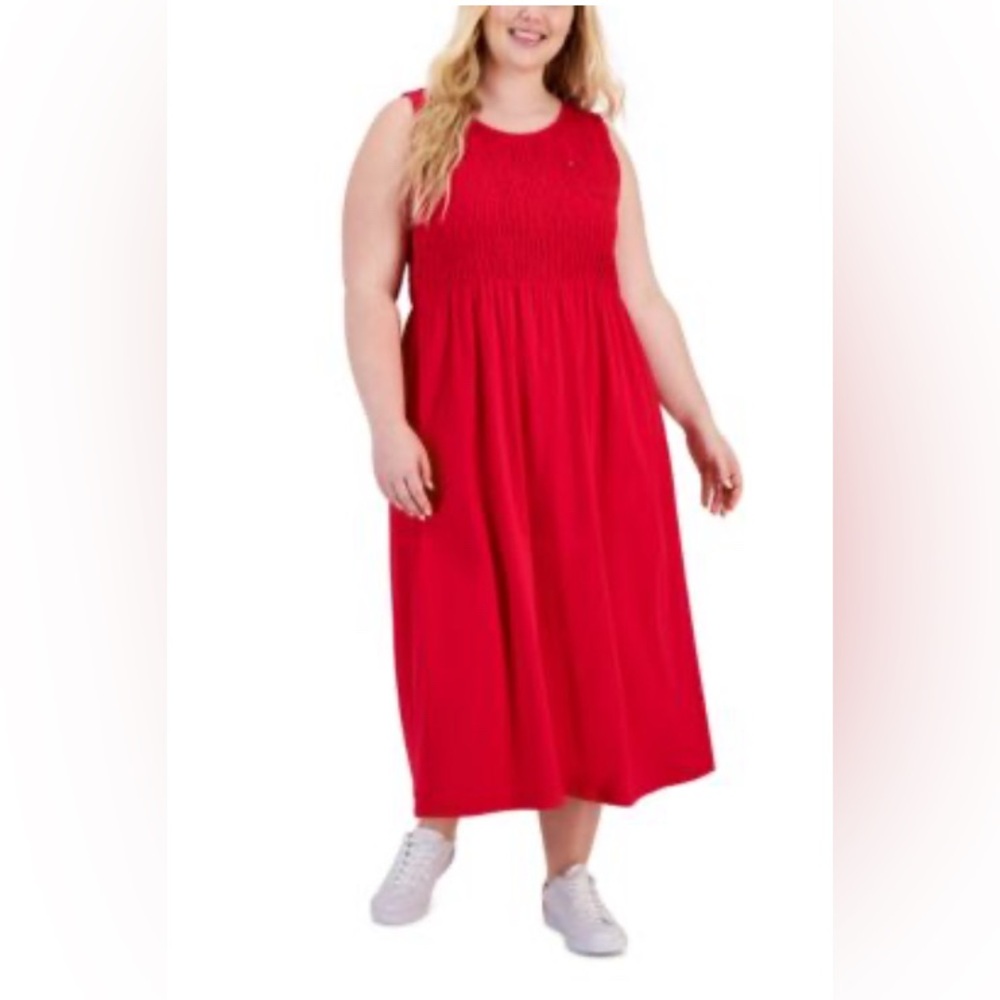 Croft & Barrow Red Sleeveless Dress | NWT
